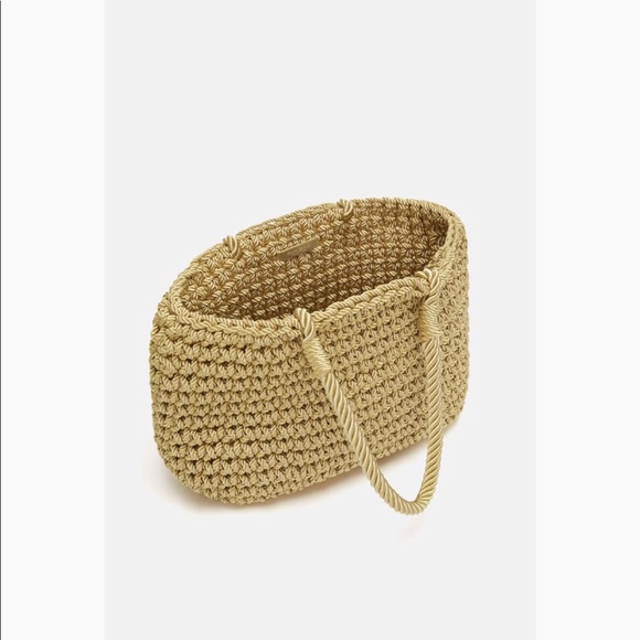 Zara Handbags - Zara basket handbag